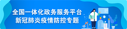 全国一体化政务服务平台新冠肺炎疫情防控专题